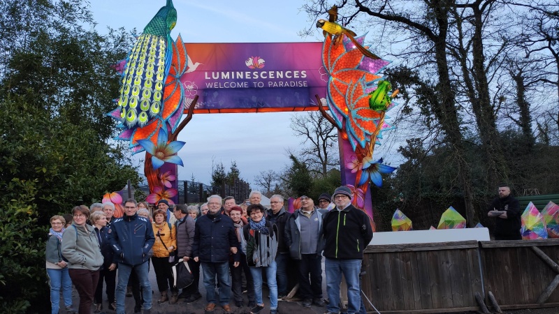 Randonnée à Amnéville, LUMINESCENCE