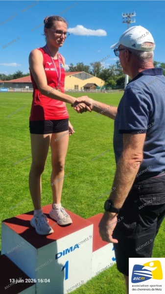 Eve Championne de Moselle Junior