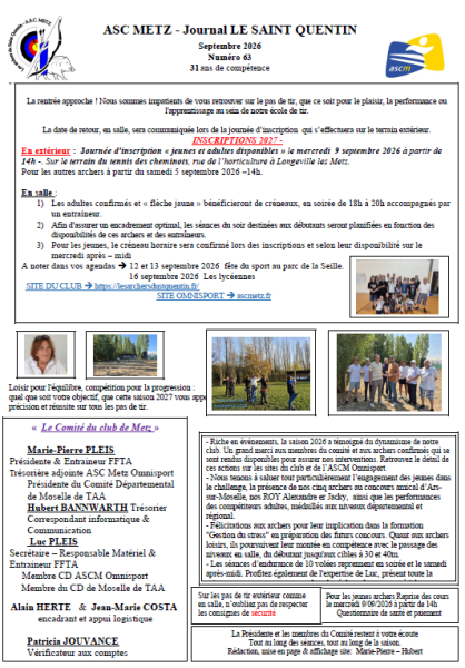 C'est l'heure de la rentrée