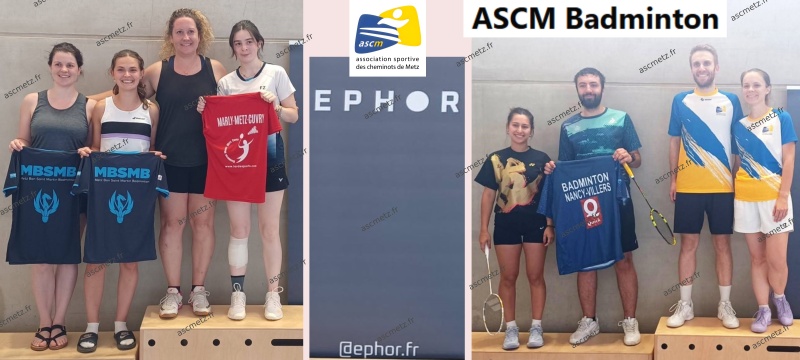 Badminton: 3ème édition de notre tournoi les plumes des rails