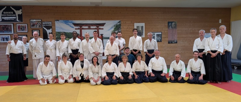 Rencontre d'Aïkido interclubs à Semécourt