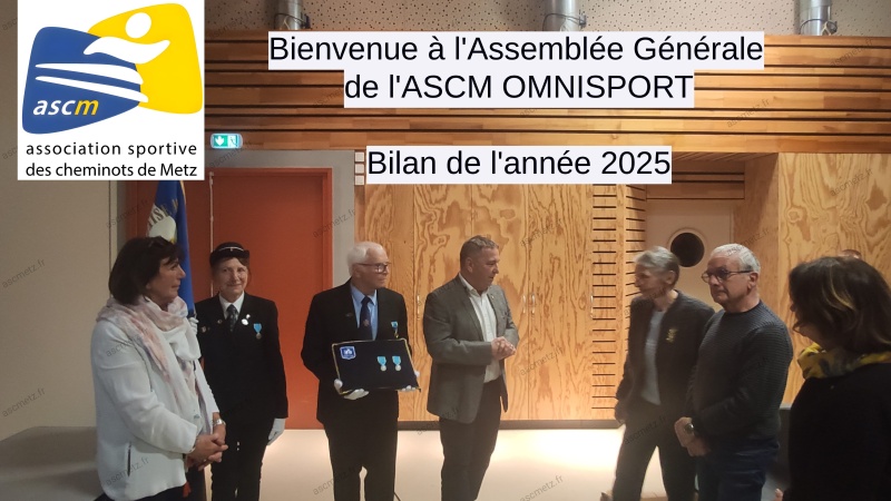 Assemblée Générale de l'ASCM Omnisport