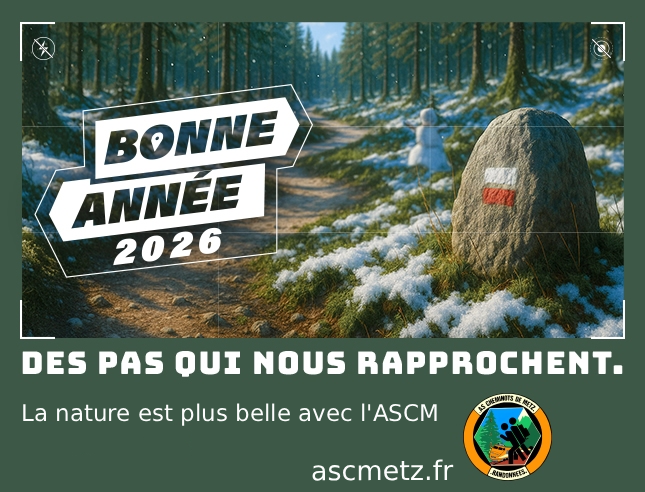 Bonne année sportive à toutes et à tous avec l'ASCM Randonnées