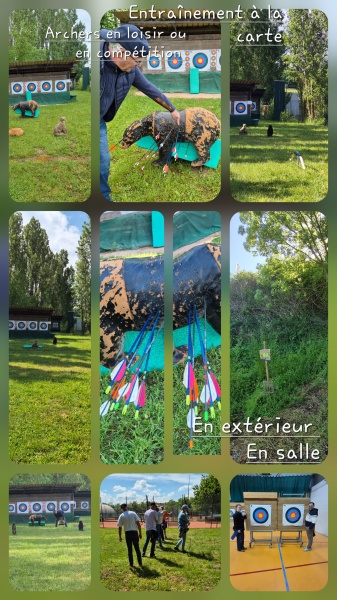 En extérieur comme en salle, les archers affûtent leur technique